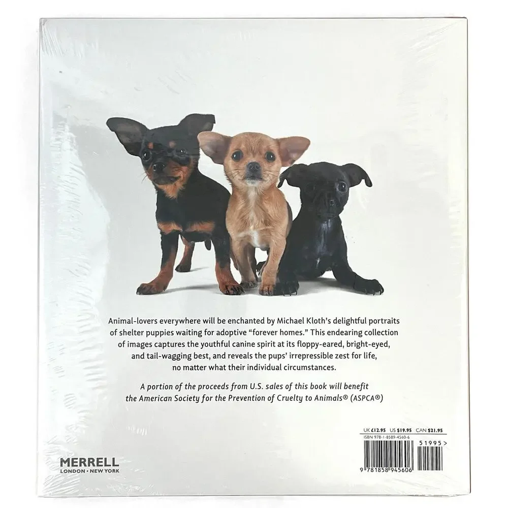 Shelter Puppies by Michael Kloth Book New Dog Adoption Animal Lovers Photos